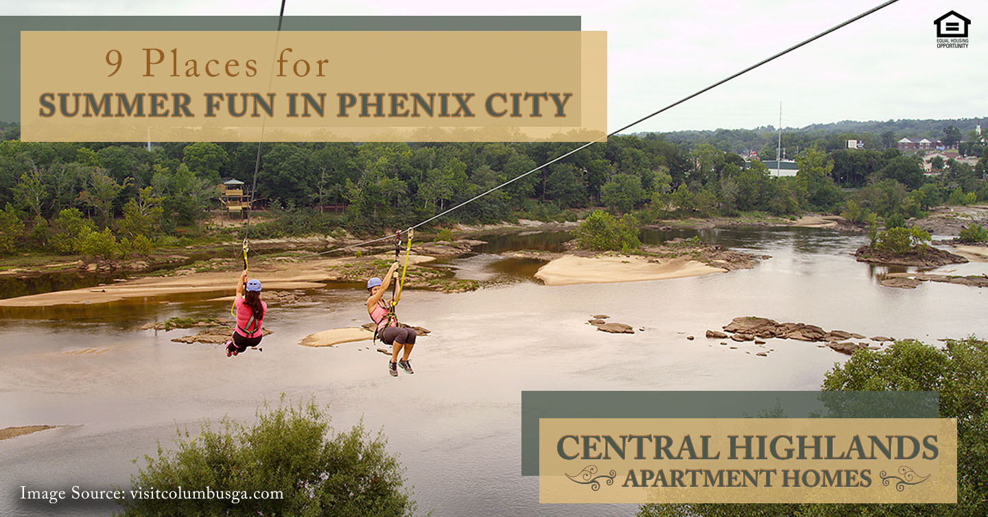 Places for Summer Fun in Phenix City