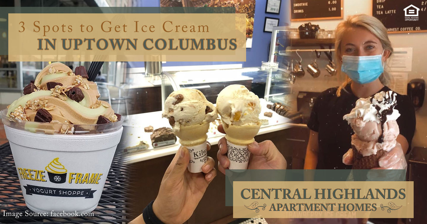 Spots to Get Ice Cream in Uptown Columbus