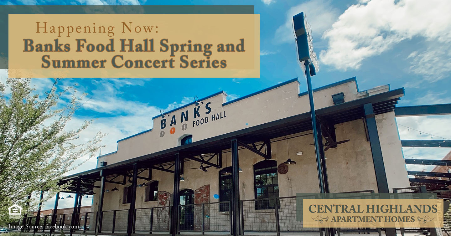 Happening Now: Banks Food Hall Spring and Summer Concert Series